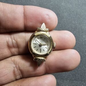 Vintage Timex Ladies Cocktail Watch Mechanical Wind Not Working Parts Or Repair